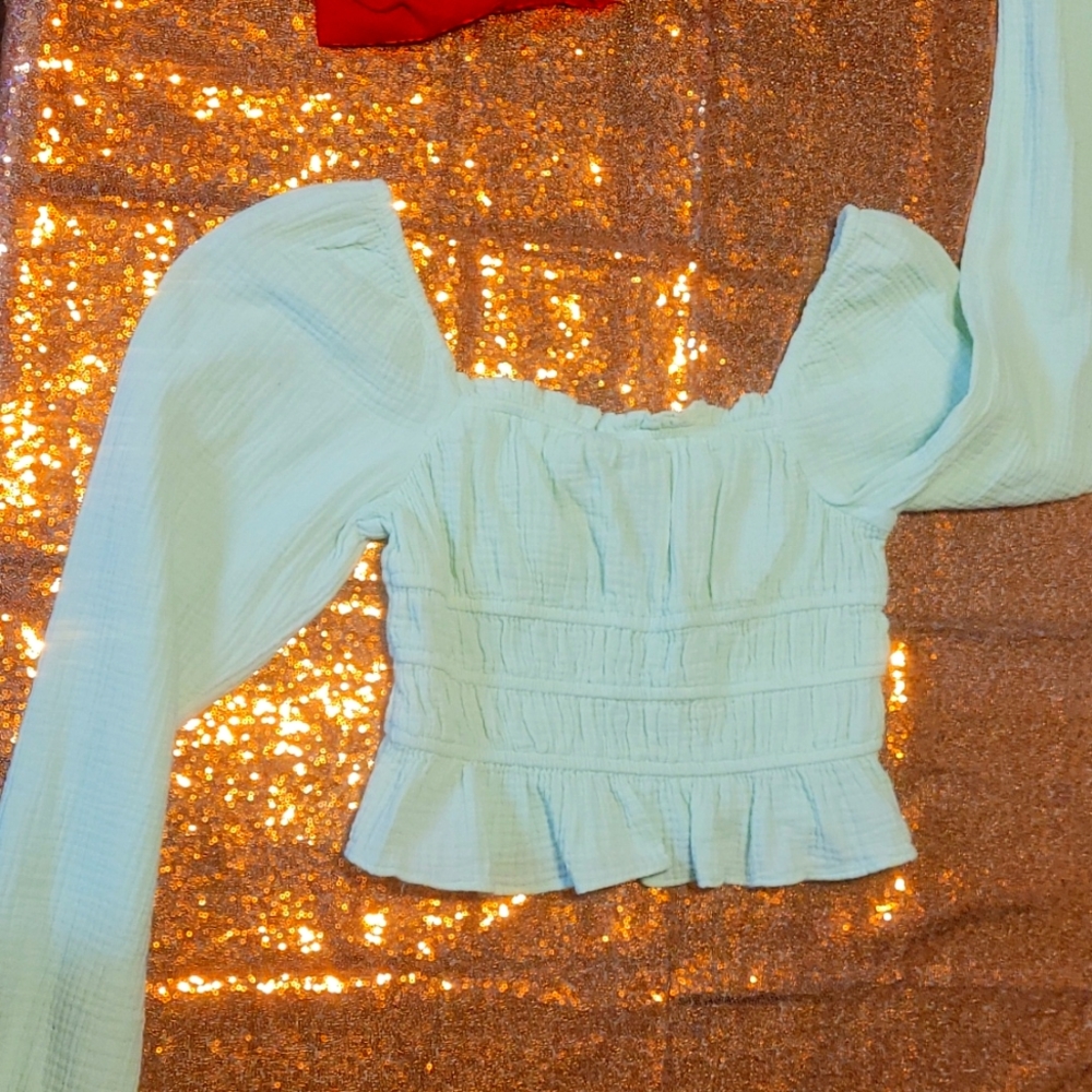 Brand New Cinch Waist top